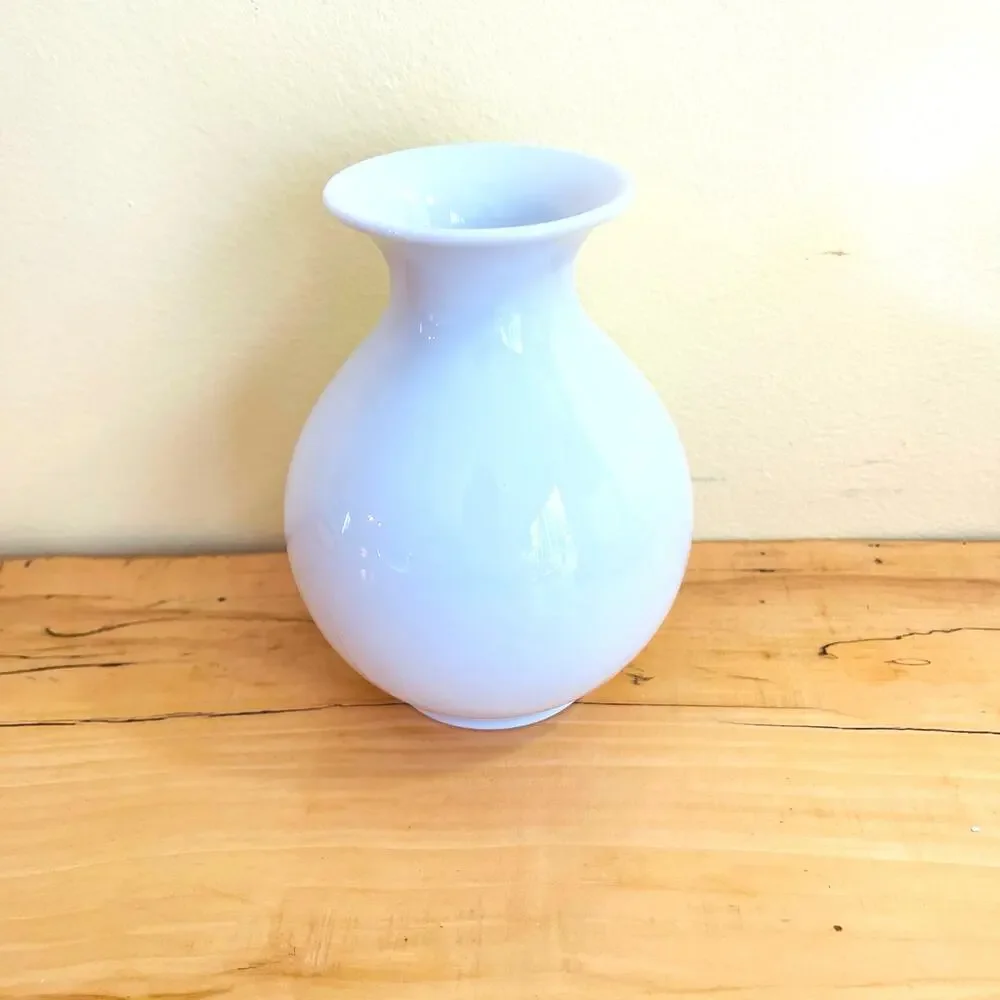 Vtg Mid-Century Vase Bulbous Fürstenberg Siegfried Möller Germany Minimalist